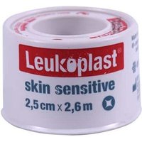 Leukoplast skin sensitive cerotto su rocchetto con massa adesiva in silicone m2,6 x 2,5cm 12 pezzi