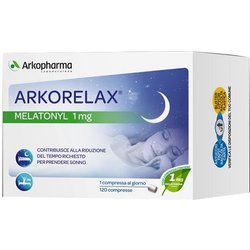Arkopharma Arkorelax - Melatonyl 1Mg Integratore Alimentare, 120 Compresse Arkopharma Arkorelax - Melatonyl 1Mg Integratore Alimentare, 120 Compresse