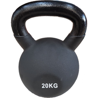 Ironman 20kg Cast Iron Coated Kettlebell