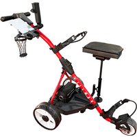 Hillman 36 Hole Lithium Electric Golf Trolley Red