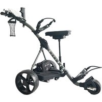 Hillman 36 Hole Lithium Electric Golf Trolley Gunmetal Grey