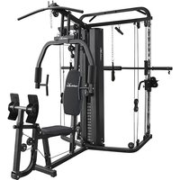 IronMan Deluxe Home Multi Gym with Smith Machine and Cables - 65kg Weight Stack