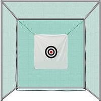 Hillman PGM 3m Semi-Commercial Golf Practice Cage & Net with Target and Stainless Steel Poles
