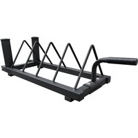 IronMan Horizontal Weight Plate Rack with Wheels