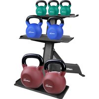 Sport and Leisure Get 12% Discount on IronMan Kettlebell Set and ThreeTier Rack