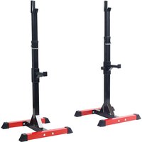 BodyTrain Adjustable Power Squat Rack Barbell Stands