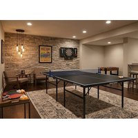 Air League Foldaway Indoor Table Tennis Table Black