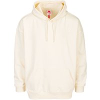 Kappa Felpa Con Cappuccio Basic Bianco Uomo S