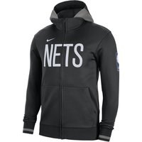 Nike Felpa Nba Nets Showtime Fz Nero Bianco Uomo S