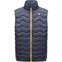 K-Way Gilet Sportivo Logo Blu Uomo S
