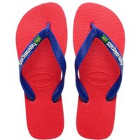 Havaianas Brasil Logo Rosso - Infradito Mare Uomo BRASIL 41/42 - EUR 43/44