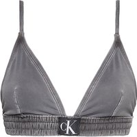 Calvin Klein Bikini Triangolo Delavato Nero Donna M