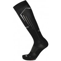 Mico Sport Calze Running Lunga Comp Oxijet Nero Grigio M