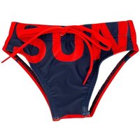 Sundek Costume Slip Printed Swim Navy Bambino 10 Anni