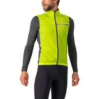 Castelli Gilet Ciclismo Squadra Stretch Electric Lime Uomo M
