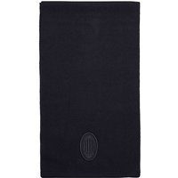 Imma Sciarpa Milan Ricamo Nero Uomo TU