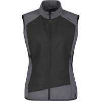 Meru Gilet Trekking Geelong Softshell Grigio Nero Donna M