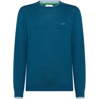 Sun 68 Maglioncino Doppio Collo Blu Uomo M