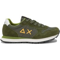 Sun 68 Tom Solid Nylon Gs Verde Giallo - Sneakers Bambino 37