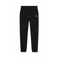 Freddy Pantaloni Con Polsino Regular Fit in Jersey Nero Donna L