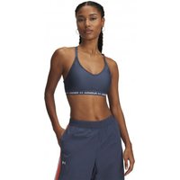 Under Armour Reggiseno Sportivo Crossback Low Mid Support Grigio Donna XS