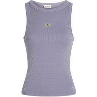 Calvin Klein Canotta Logo Lilla Donna S