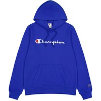 Champion Felpa Con Cappuccio Logo Blu Uomo M