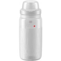 Elite Borraccia Bici Fly Mtb Tex Clear, Grigio 550 ml