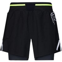 Rock Experience Pantaloncini Trail Running Kenta Up Nero Caviar Uomo S