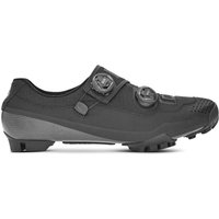 Bont Riot G Wide Nero Grigio - Scarpe Ciclismo Uomo EUR 44,5