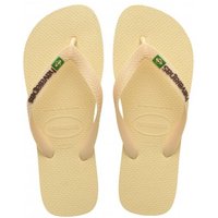 Havaianas Brasil Logo Beige - Infradito Mare Donna BRASIL 45/46 - EUR 47/48