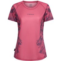 La Sportiva T-Shirt Trail Running Pacer Rosebay Night Sky Donna L