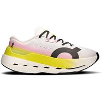 On Cloudboom Max Bianco Giallo Rosa - Scarpe Running Donna EUR 39 / US 8