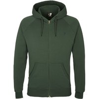 Get Fit Felpa Con Cerniera Con Cappuccio Verde Uomo S