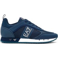 Ea7 Emporio Armani Laces Blu Bianco - Sneakers Uomo EUR 42 2/3 / US 9