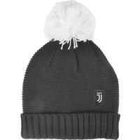 Imma Cuffia Juve Ponpon Nero Bianco Bambino TU