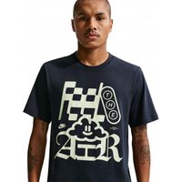 Nike Sportswear T-Shirt Logo Graphic Blu Uomo L