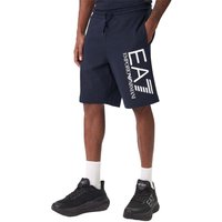 Ea7 Shorts Core Big Logo Blu Uomo M