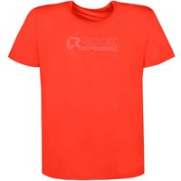 Rock Experience T-Shirt Trekking Tangerine Trip Cherry Rosso Uomo M