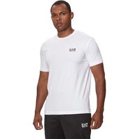 Ea7 T-Shirt Logo Core Identity Bianco Uomo XL
