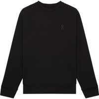 On Maglia Running Focus Tech Crew Nero Uomo S