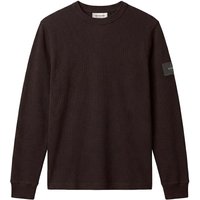 Calvin Klein T-Shirt Waffle Badge Nero Uomo L