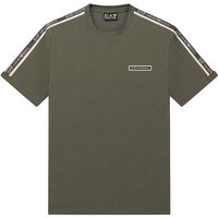 Ea7 T-Shirt Logo Tape Verde Uomo L