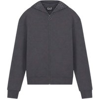 Ea7 Felpa Con Cerniera Precious Nero Donna M