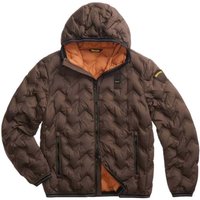 Blauer Piery Giacca Spigato Marrone Uomo S