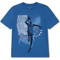 Nike T-Shirt Palestra Hang Time Blu Bambino 10/12 Anni
