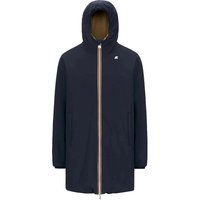 K-Way Giacca Cappuccio Stretch Warm Reversibile Blu Uomo M