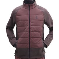 On Giacca Running Weather Hybrid Mulberry Barberry Uomo S