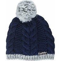Eisbar Berretto Kiana Pompon Blu Grigio Donna TU