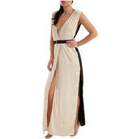 Effek Abito Da Spiaggia Bianco Nero Donna M